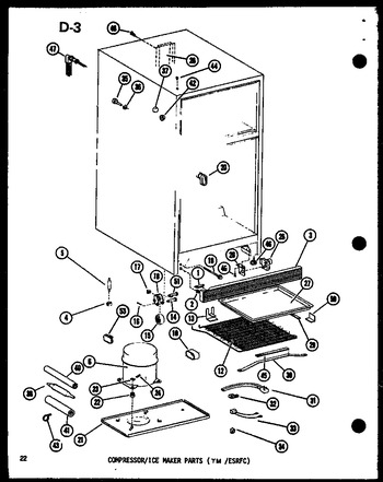 Diagram for ESRFC-16F-G (BOM: P7565805W G)