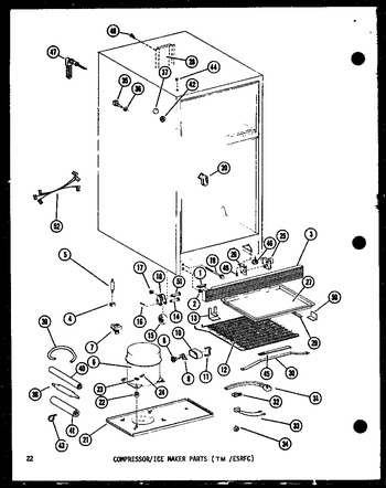 Diagram for ESRFC516D (BOM: P7395312W)