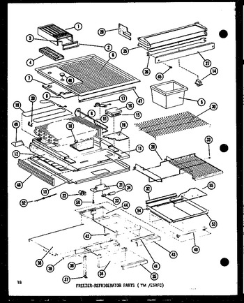 Diagram for ESRFC516D (BOM: P7395312W)