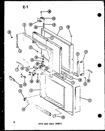 Diagram for ESRFC14E (BOM: P7464512W)