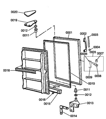 Diagram for ESU12JW (BOM: P1179615W)