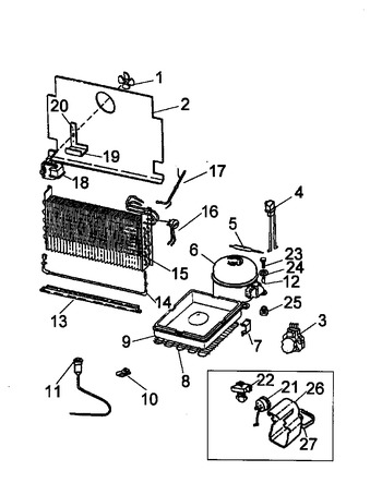 Diagram for ESUF17JW (BOM: P1311106W)