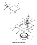 Diagram for 07 - Cabinet Top & Loading Door