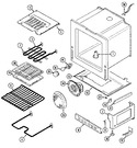 Diagram for 04 - Oven/base