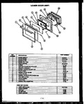 Diagram for 03 - Lower Door Ass.