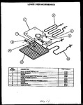 Diagram for 04 - Lower Oven Accesories