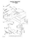 Diagram for 02 - Freezer Liner Parts