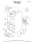 Diagram for 01 - Cabinet Parts