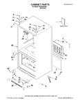 Diagram for 01 - Cabinet Parts