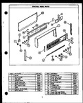 Diagram for 01 - Control Panel Parts