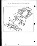 Diagram for 08 - Top & Top Burner Assy With Spark Ign