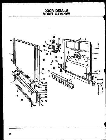 Diagram for GAX97DW (BOM: MN02)