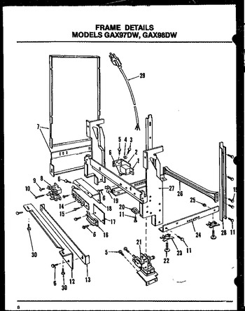 Diagram for GAX97DW (BOM: MN02)