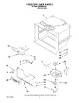 Diagram for 03 - Freezer Liner Parts