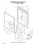 Diagram for 04 - Refrigerator Door Parts