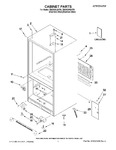 Diagram for 01 - Cabinet Parts