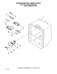 Diagram for 02 - Refrigerator Liner Parts