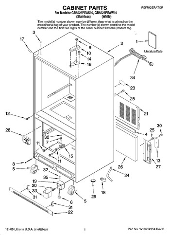 Diagram for GB5525PEAW10