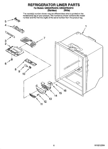 Diagram for GB5525PEAW10