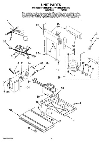 Diagram for GB5525PEAW10