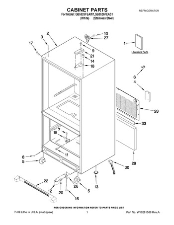 Diagram for GB5526FEAW1