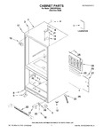 Diagram for 01 - Cabinet Parts