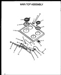 Diagram for 05 - Main Top Assy