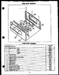 Diagram for 04 - Oven Door Assy