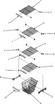 Diagram for 10 - Freezer Shelves