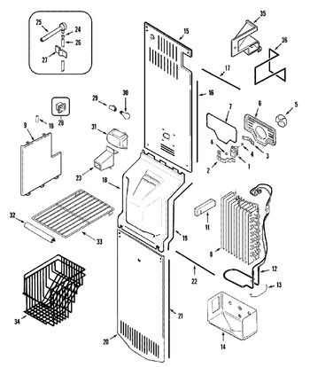 Diagram for MSD2736GRW