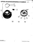 Diagram for 03 - Upper Housing/grinding Chamber