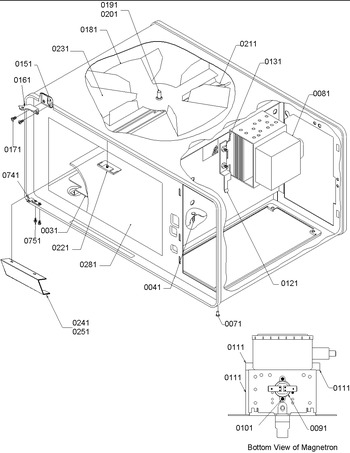 Diagram for GSAND8LW (BOM: P1186705M)