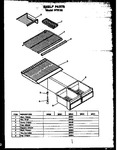 Diagram for 06 - Shelf Parts