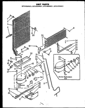 Diagram for GFS187MN01 (BOM: GFS187MN0 1)