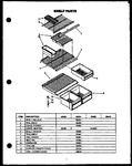 Diagram for 06 - Shelf Parts