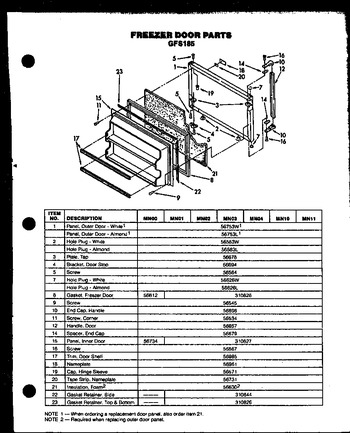 Diagram for GFS185/MN04