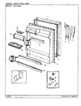 Diagram for 04 - Fresh Food Door