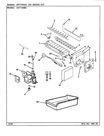 Diagram for GNT15M82 (BOM: CF03A)