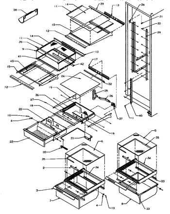 Diagram for GRI2001W (BOM: P1168202W W)