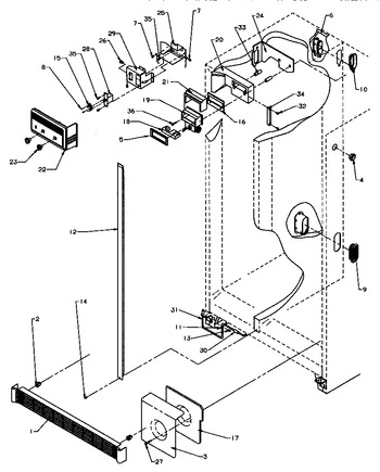 Diagram for GRI2001W (BOM: P1168202W W)