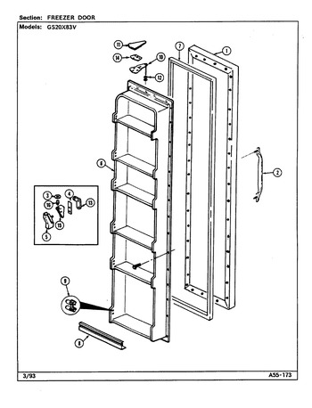 Diagram for GS20X83V (BOM: DP05A)