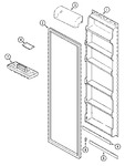 Diagram for 06 - Fresh Food Inner Door