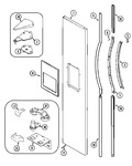 Diagram for 06 - Freezer Outer Door