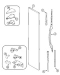 Diagram for 06 - Freezer Outer Door (gs2126pedw Rev 20)