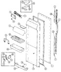 Diagram for 04 - Fresh Food Door