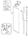 Diagram for 03 - Freezer Outer Door