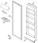 Diagram for 05 - Fresh Food Inner Door