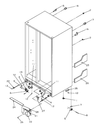 Diagram for SBDE20S4SW (BOM: P1190902W W)