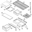 Diagram for 08 - Shelves & Accessories