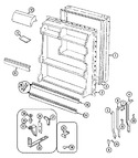 Diagram for 04 - Fresh Food Door